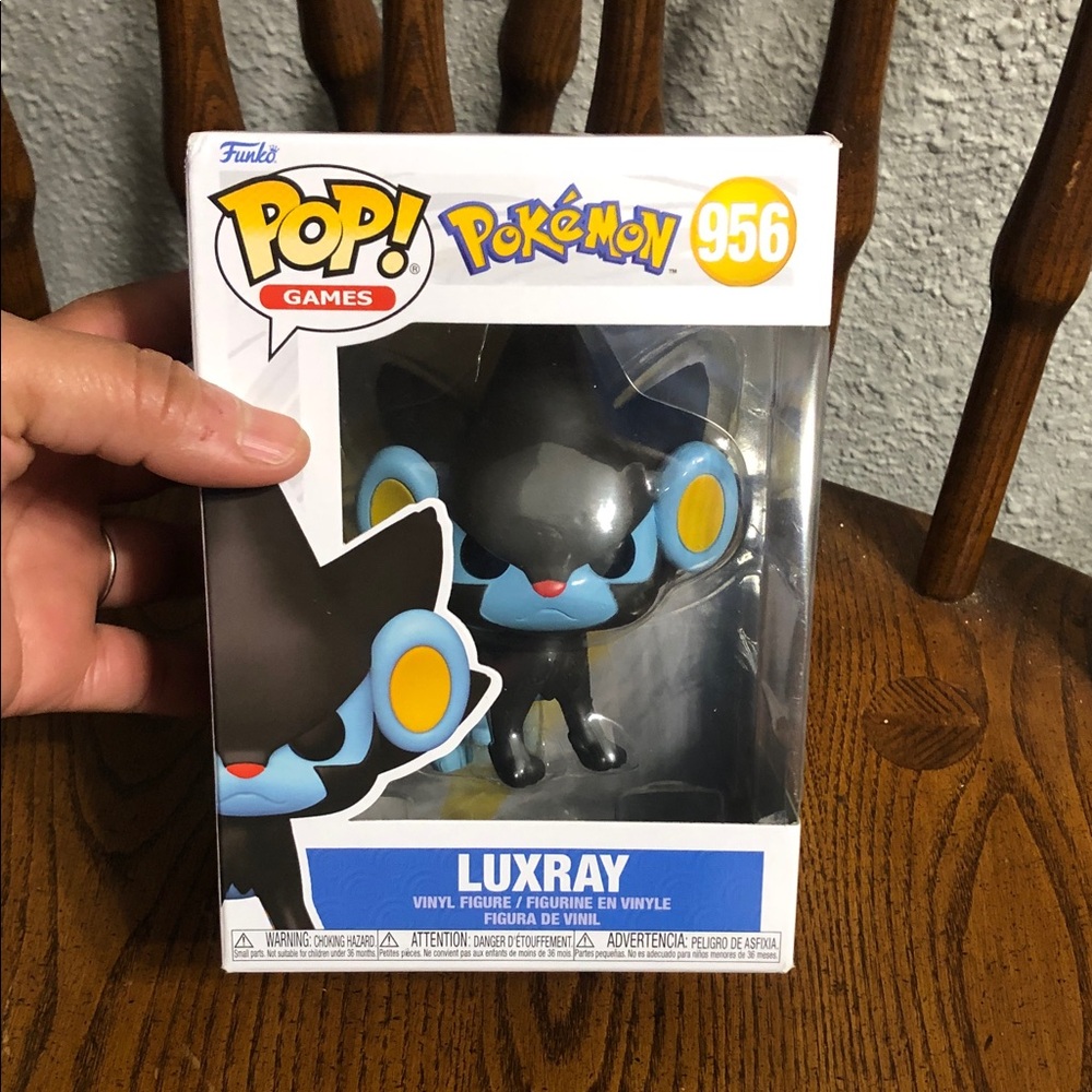 Funko Luxray Pop! Vinyl Figure - Black, Blue & Yellow